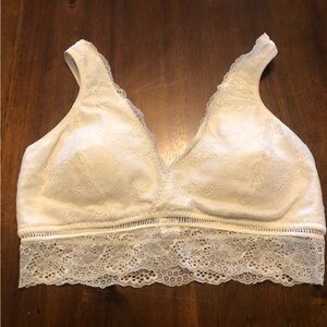 Maurices White Lace Bralette